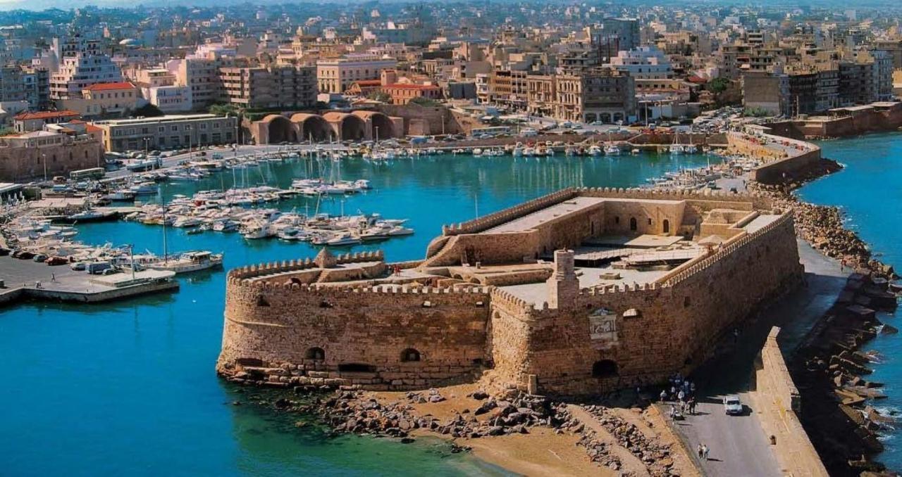 Comfy Central 1 Bedroom Apt With Terrace And View Heraklion Exteriör bild